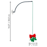 KONG CAT XMAS26 WINDOW MISTLETOE