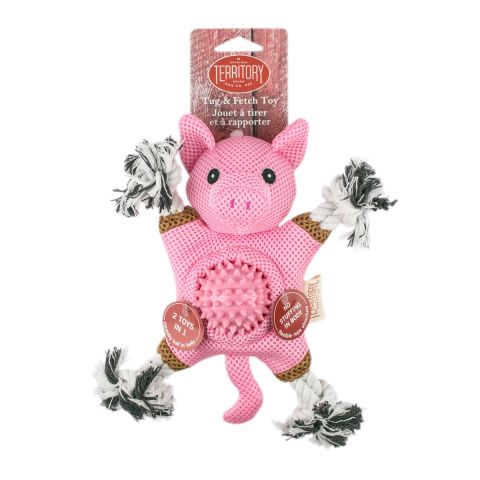 TERRITORY 2IN1 BALL PIG TOY