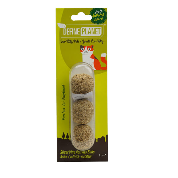 DEFINEPLANET CATNIP BALL 3PACK