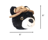 RUFFIAN TROOPER BEAR HEAD DOG TOY