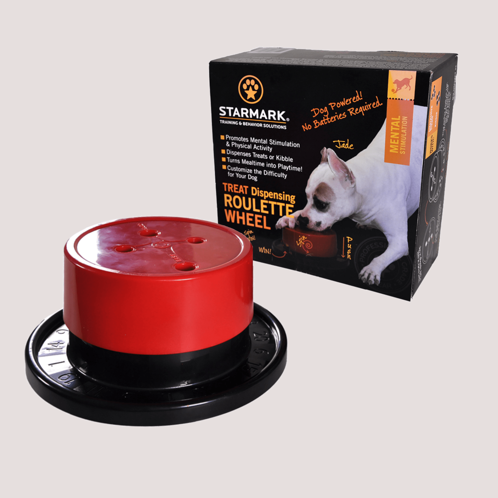STARMARK TREAT DISPENSING ROULETTE WHEEL – Pawesome Adventure and Sport