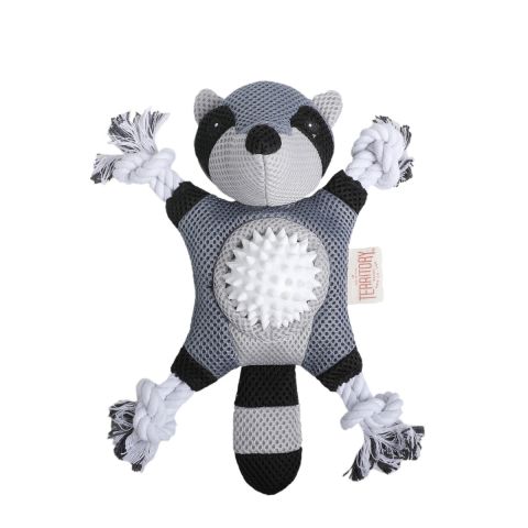 TERRITORY 2IN1 BALL RACCOON TOY