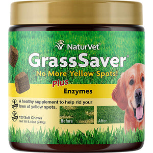 NATURVET GRASS SAVER DOG SOFT CHEWS 120CT