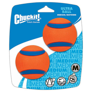 CHUCKIT! ULTRA BALL 2PK MED