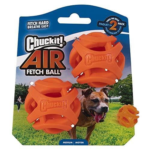 CHUCKIT! AIR FETCH BALL 2PK MED