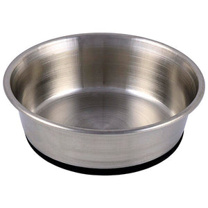 RUBBERIZED STAINLESS BOWL 11CM