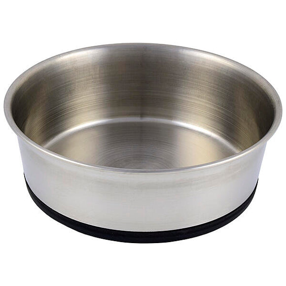 RUBBERIZED STAINLESS BOWL 20CM