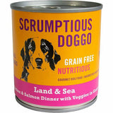 SCRUMPTIOUS DOGGO CHICKEN & SALMON 255G