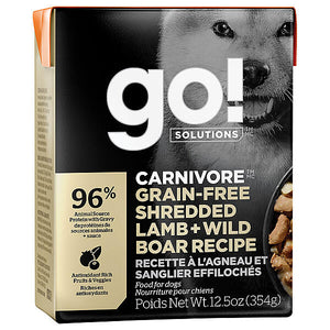 GO! GF LAMB & WILD BOAR 354G