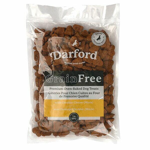 DARFORD GF CHEDDAR CHEESE MINIS 454G