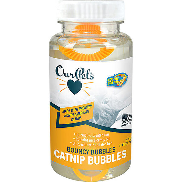 OURPETS CATNIP BUBBLES 147ML