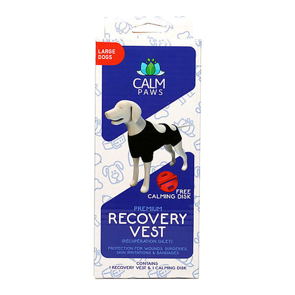 CALM PAWS RECOVERY VEST LRG