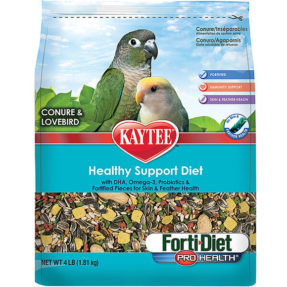 KAYTEE FORTIDIET CONURE & LOVEBIRD FOOD 1.81KG