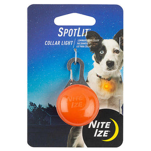 NITEIZE COLLAR SPOTLIT ORANGE