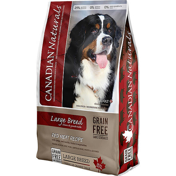CANADIAN NATURALS GF RED MEAT LARGE BREED 28LB
