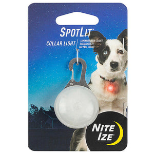 NITEIZE COLLAR SPOTLIT RED