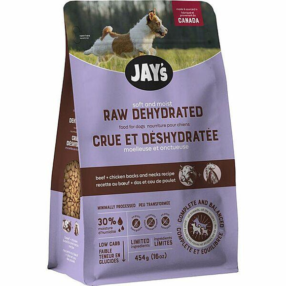 JAY'S RAW DEHYDRATED BEEF & CHICKEN