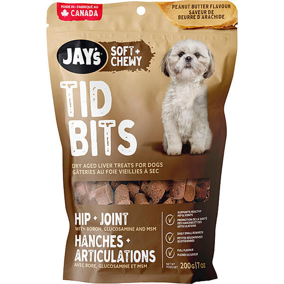 JAY'S TID BITS HIP & JOINT PB 200G